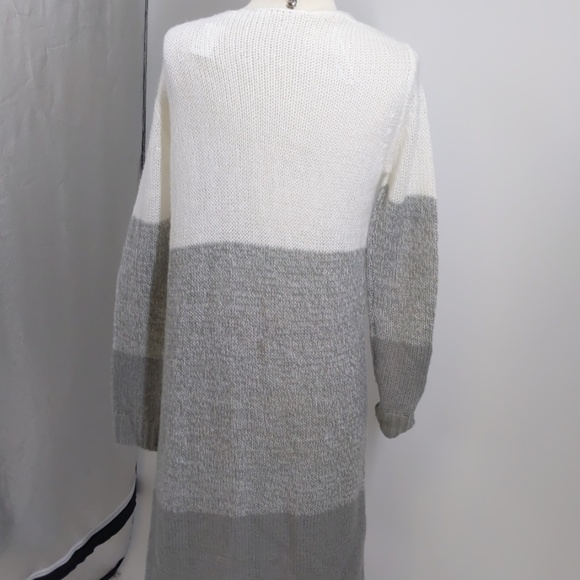 RD Style long color-block open cardigan-sz S - Picture 5 of 8
